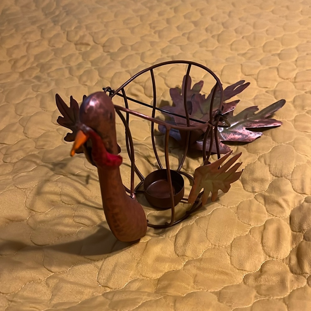 Turkey Candle Decor